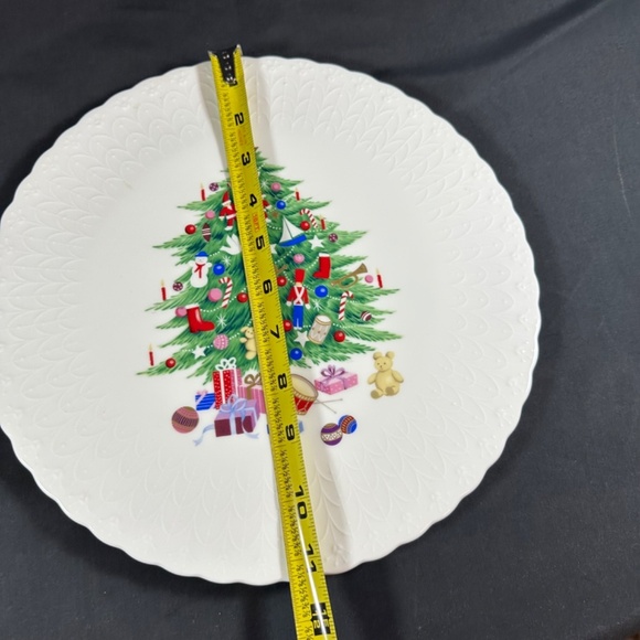 Mikasa Bone China Cake Plate Christmas Spirit B2098 Plate - Picture 8 of 8